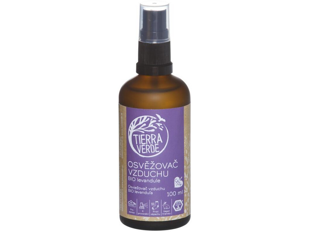 Tierra Verde osvěžovač vzduchu - Bio levandule 100ml, ECONEA