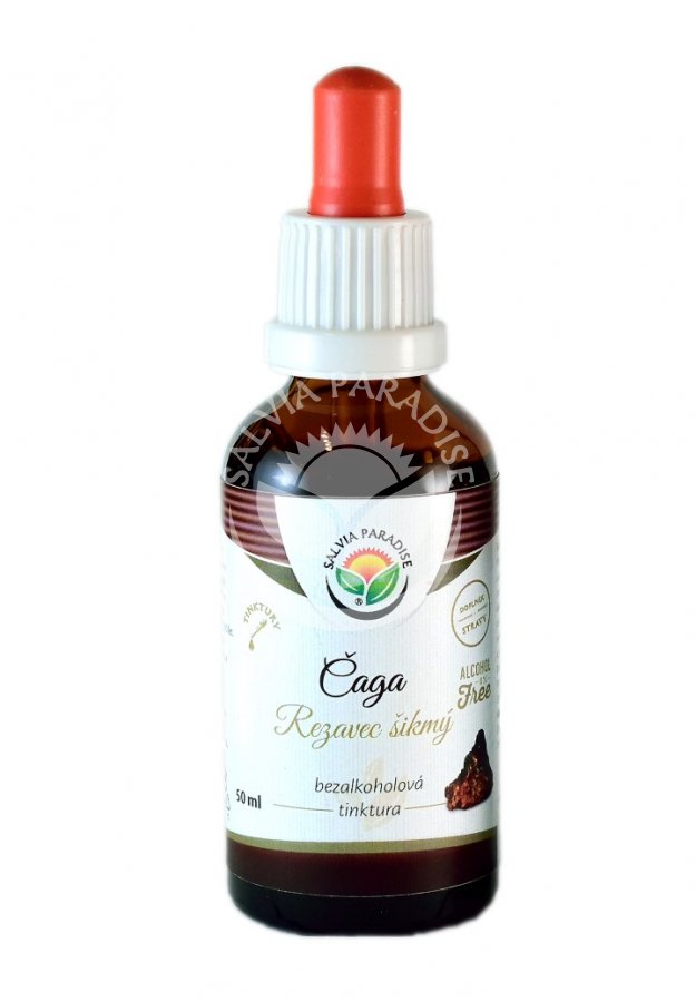 Čaga - chaga - ryšavec šikmý AF tinktura 50 ml SALVIA PARADISE