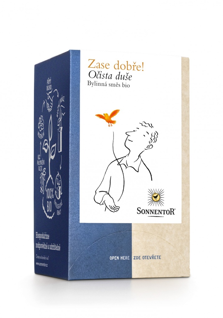 Očista duše - bylinný čaj BIO 27 g SONNENTOR