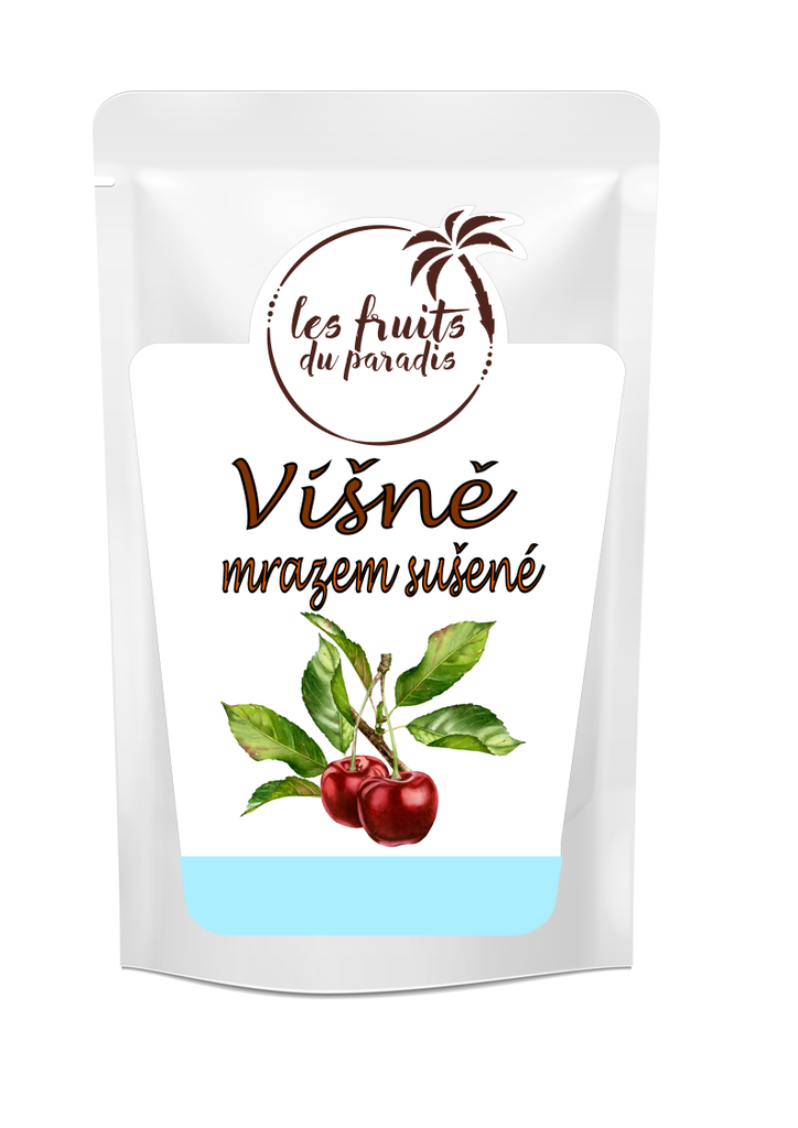 Višně mrazom sušené celé 100 g LES FRUITS DU PARADIS