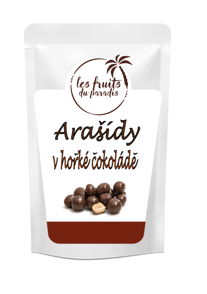 Arašidy v horkej čokoláde 200 g LES FRUITS DU PARADIS