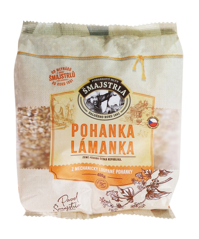 Pohanka lámanka 400 g ŠMAJSTRLA