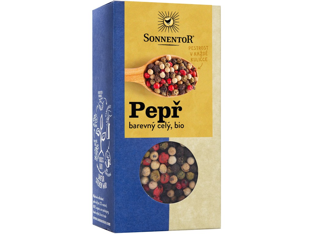 Korenie farebné celé BIO 50 g SONNENTOR