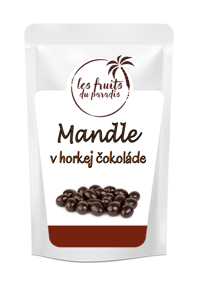 Mandle v horkej čokoláde 200 g LES FRUITS DU PARADIS