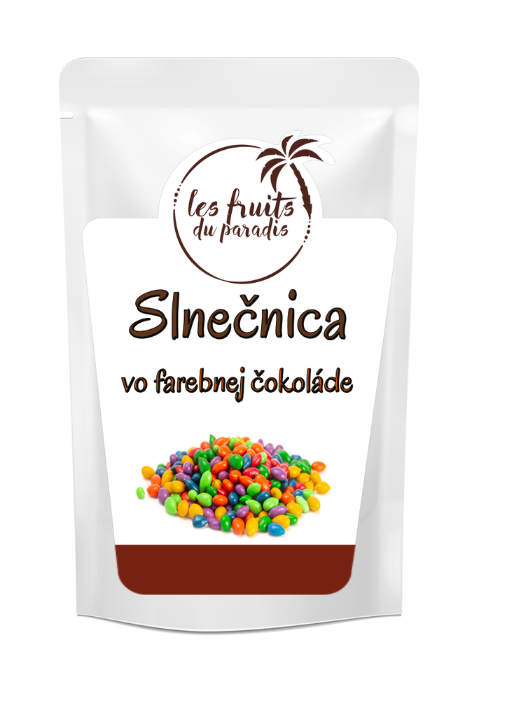 Slnečnice vo farebnej čokoláde 1 kg LES FRUITS DU PARADIS