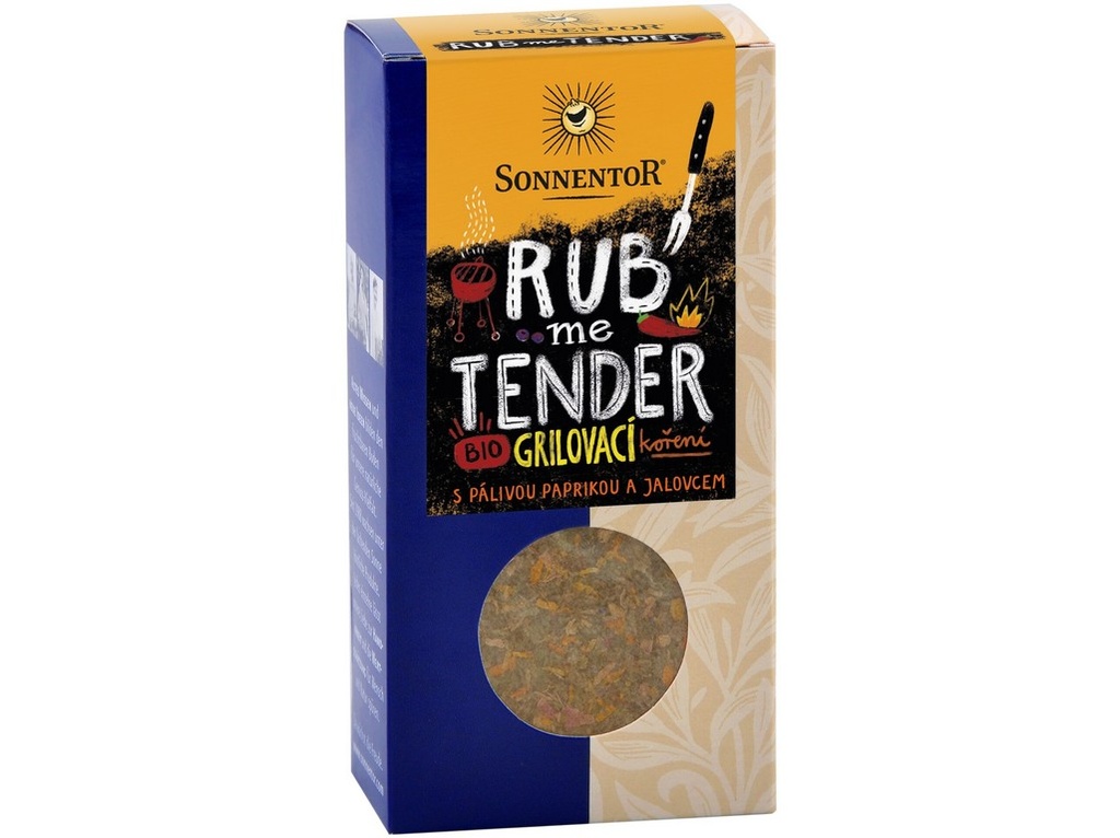 Rub me Tender - grilovacie korenie na mäso BIO (pikantné) 60 g SONNENTOR