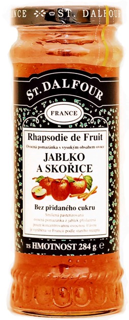 Džem Jablko skořice 284g DALFOUR 284 g