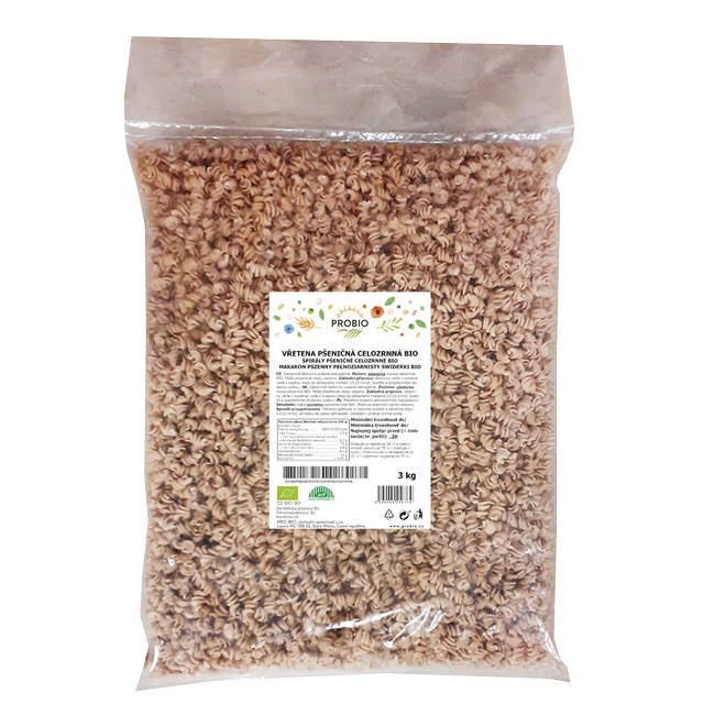 GASTRO - Celé pšeničné vretená BIO 3 kg PROBIO