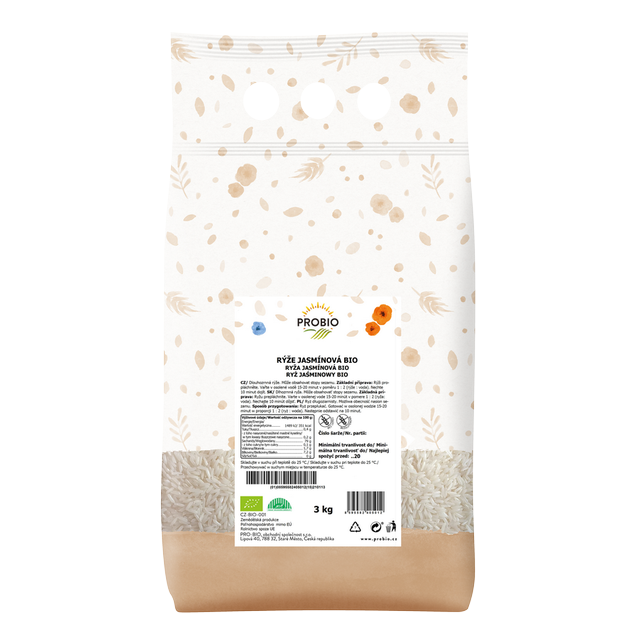 GASTRO - Jasmínová ryža BIO 3 kg PROBIO