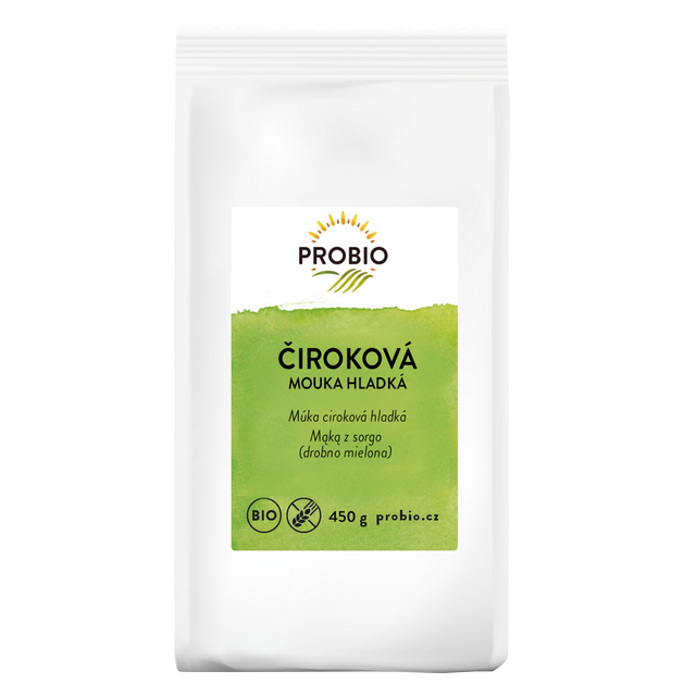 Ciroková múka hladká BEZLEPKOVÁ BIO 450 g PROBIO