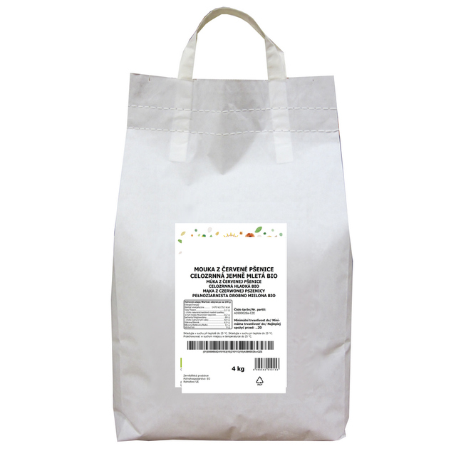 GASTRO - Múka z červenej pšenice jemne mletá BIO 4 kg PROBIO