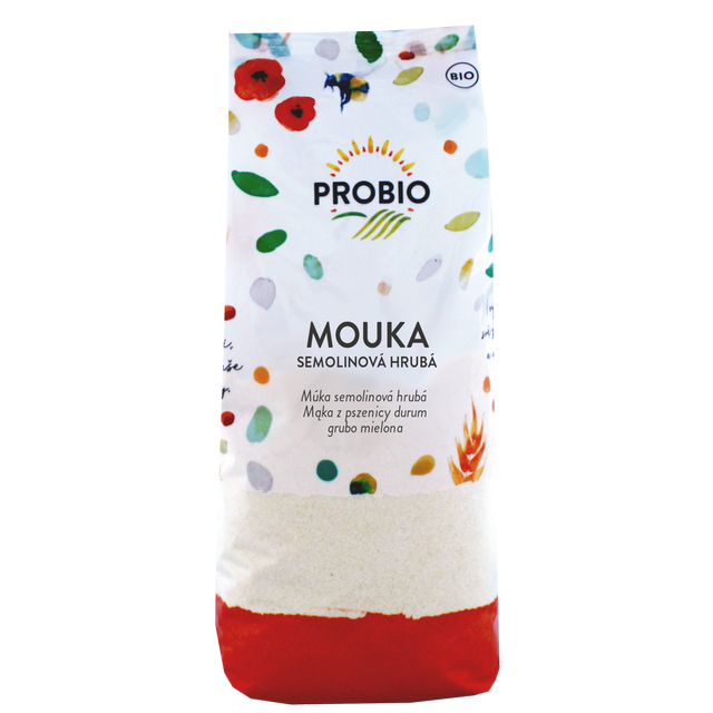 Krupicová múka hrubá BIO 400 g PROBIO