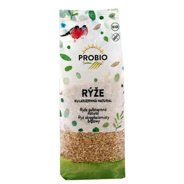 Ryža guľatozrnná prírodná BIO 500 g PROBIO