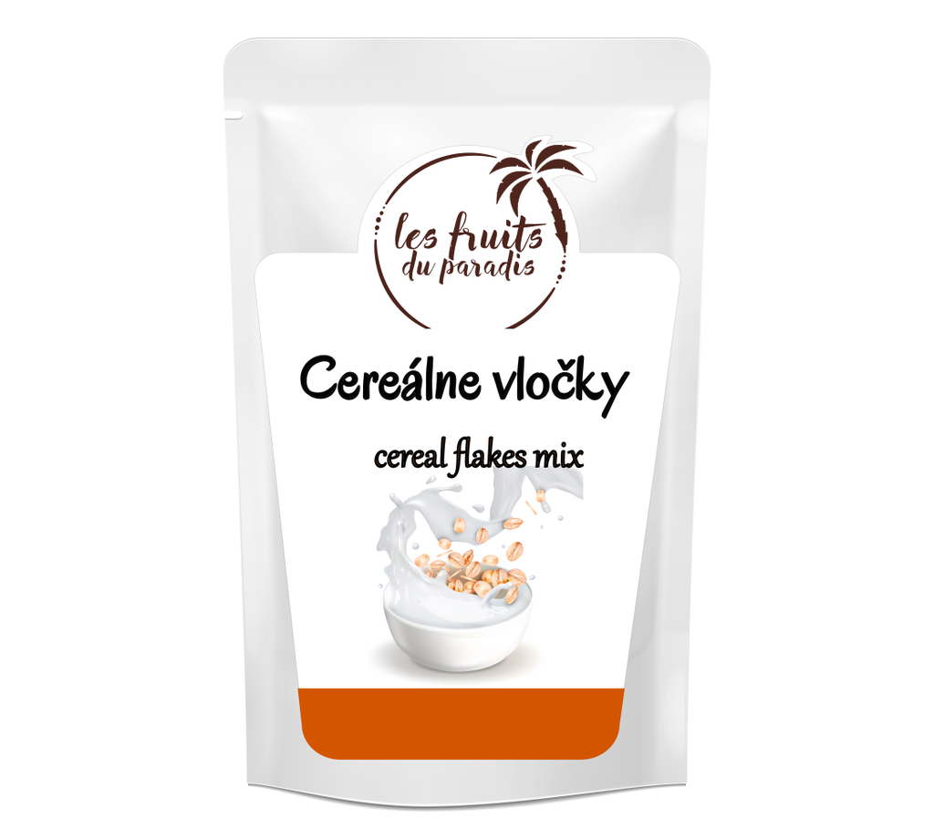 Obilné vločky - zmes 4 druhov 1 kg LES FRUITS DU PARADIS