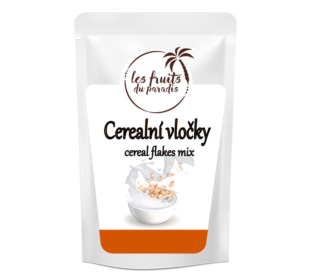 Obilné vločky - zmes 4 druhov 500 g LES FRUITS DU PARADIS