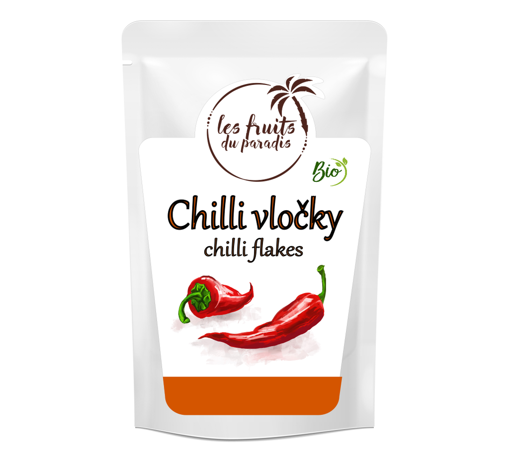 Chilli vločky BIO 250 g LES FRUITS DU PARADIS