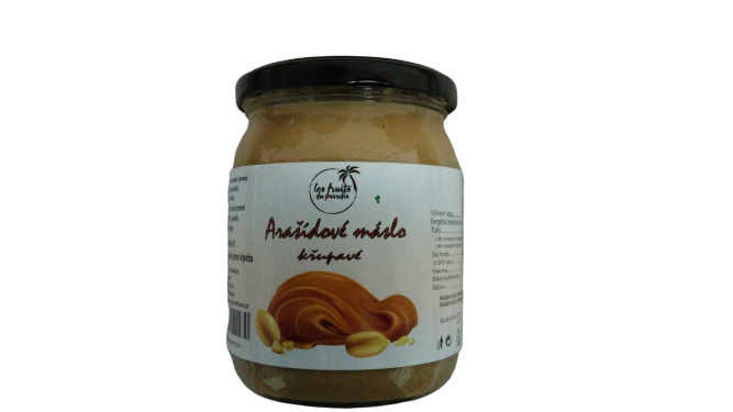 Arašidové maslo Crunchy 500 g LES FRUITS DU PARADIS