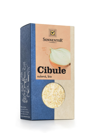 Cibuľa sušená bio 75 g SONNENTOR