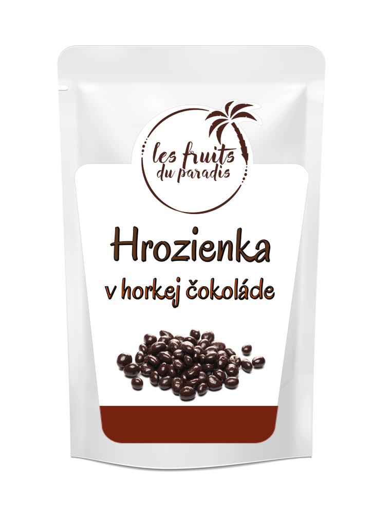 Hrozienka v horkej čokoláde 200 g LES FRUITS DU PARADIS