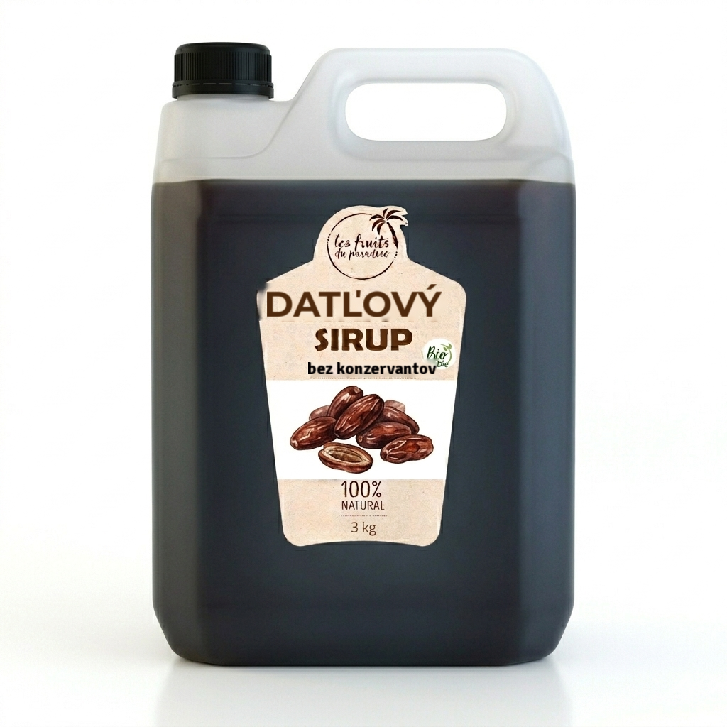 Datlový sirup Bio 3 kg LES FRUITS DU PARADIS