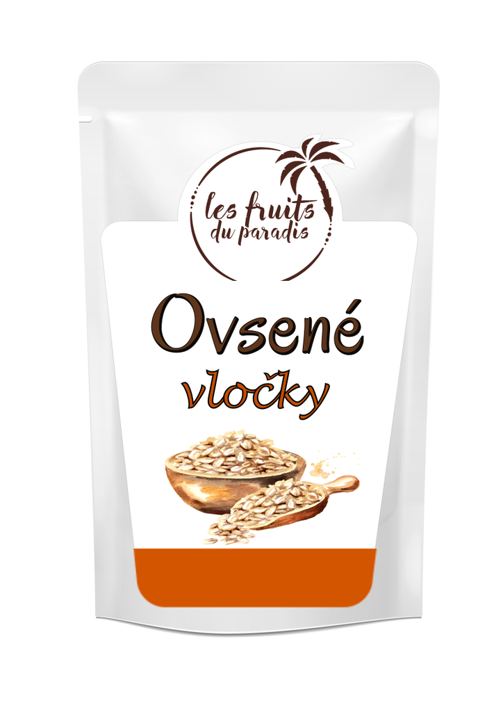 Ovsené vločky jemné 1 kg LES FRUITS DU PARADIS