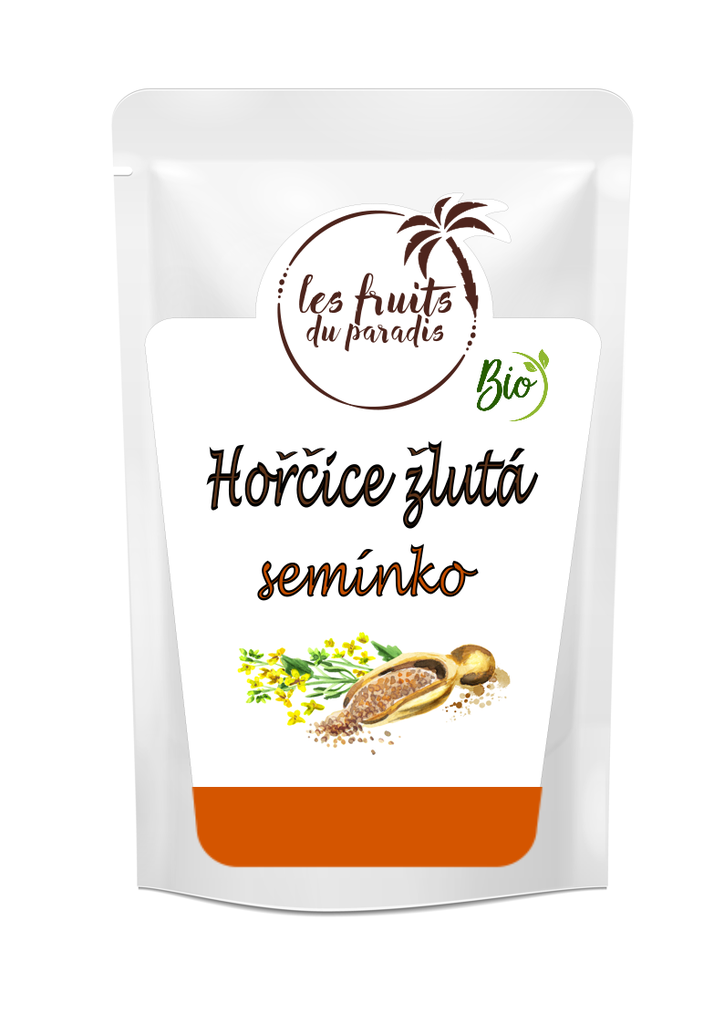 Horčica žltá BIO 200 g LES FRUITS DU PARADIS