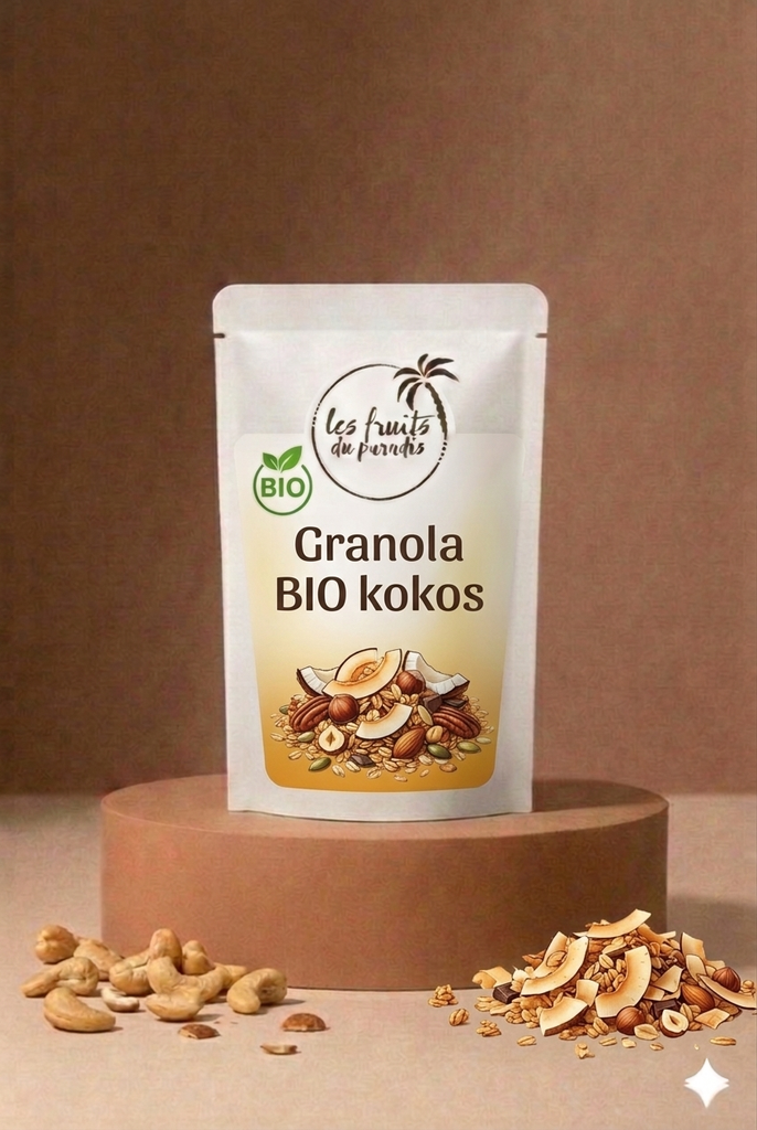 Kokosová granola BIO 300 g LES FRUITS DU PARADIS
