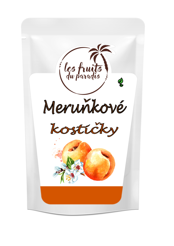 Marhuľové kocky 200 g LES FRUITS DU PARADIS