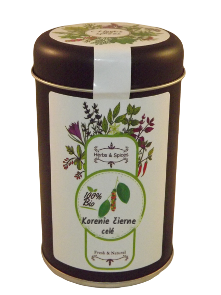 Čierne korenie celé Bio 70 g LES FRUITS DU PARADIS