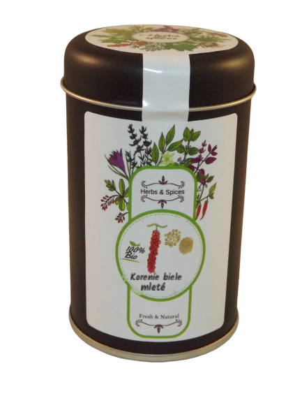 Biele korenie mleté BIO 70 g LES FRUITS DU PARADIS