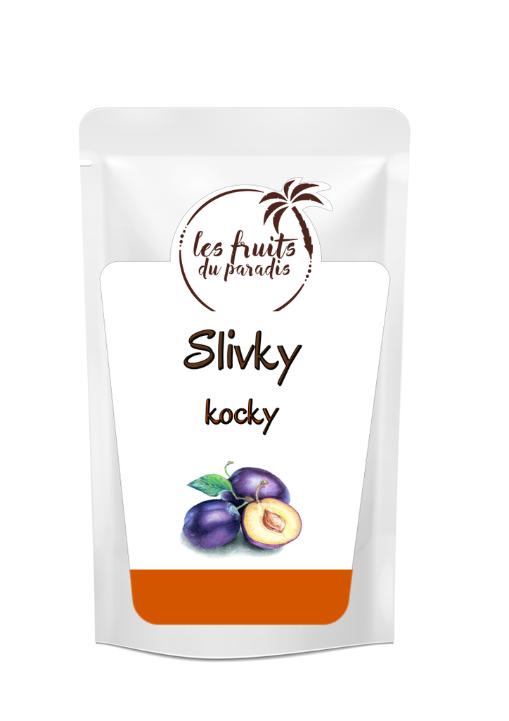 Slivkové kocky 1 kg LES FRUITS DU PARADIS