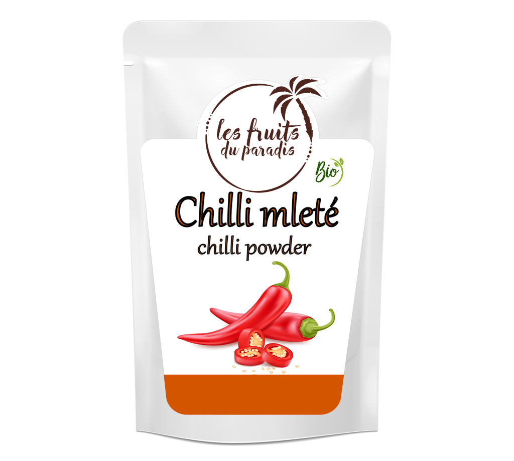 Mleté chilli BIO 125 g LES FRUITS DU PARADIS