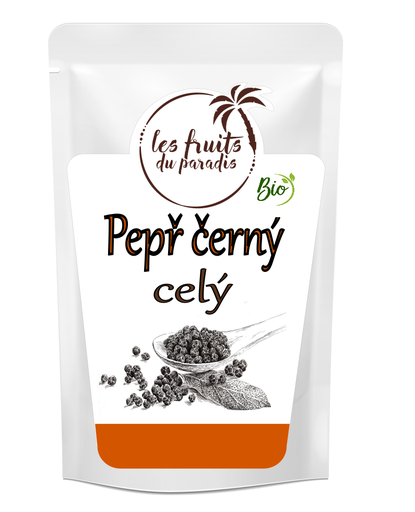 [655-1] Čierne korenie celé Bio 250 g LES FRUITS DU PARADIS