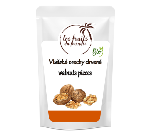 [700-1] Vlašské orechy drť BIO 1 kg LES FRUITS DU PARADIS