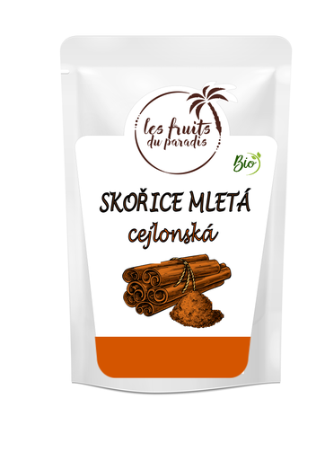 [301-1] Mletá škorica cejlonská BIO 100 g LES FRUITS DU PARADIS