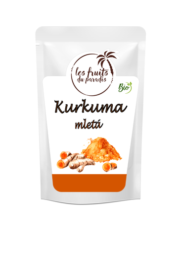 [367-1] Kurkuma mletá BIO 1 kg LES FRUITS DU PARADIS