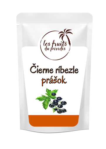 [390-1] Prášok z čiernych ríbezlí 500 g LES FRUITS DU PARADIS