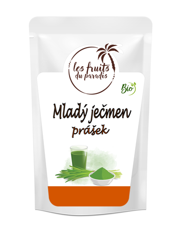 [407-1] Mladý jačmeň v prášku BIO 500 g LES FRUITS DU PARADIS