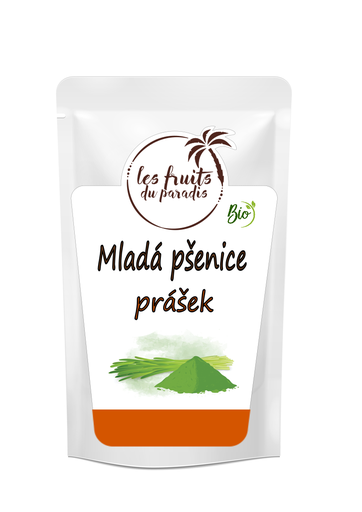 [486-1] Mladá pšenica v prášku BIO 250 g LES FRUITS DU PARADIS