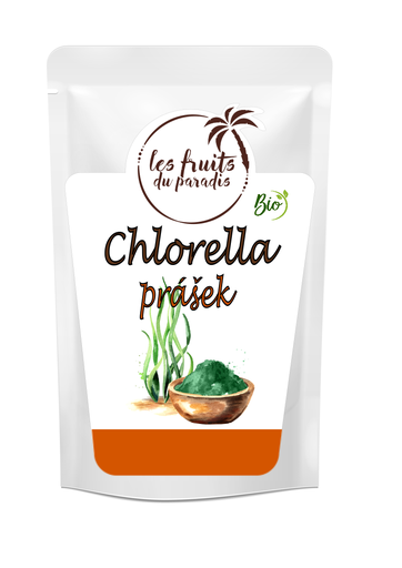 [492-1] Chlorella prášok BIO 250 g LES FRUITS DU PARADIS