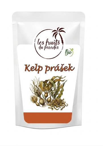 [500-1] Kelp prášok BIO 500 g LES FRUITS DU PARADIS
