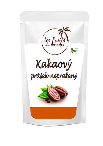[525-1] Kakaový prášok nepražený BIO 1 kg LES FRUITS DU PARADIS