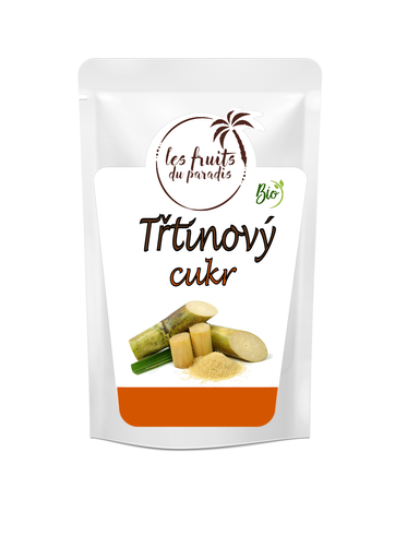 [608-1] Trstinový cukor prírodný RAW BIO 200 g LES FRUITS DU PARADIS