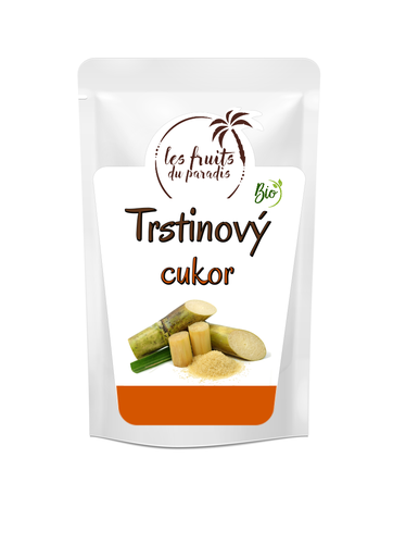 [610-1] Trstinový cukor prírodný RAW BIO 1 kg LES FRUITS DU PARADIS