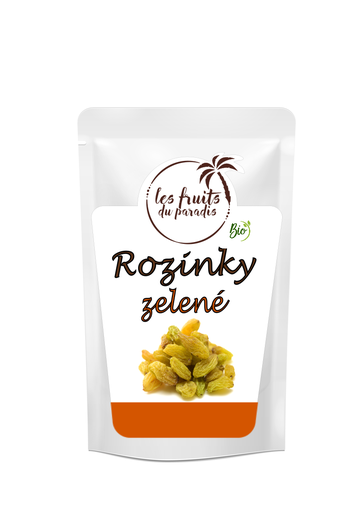 [164-1] Hrozienka zelené RAW BIO 200 g LES FRUITS DU PARADIS