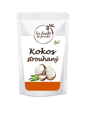 [052-1] Kokos strúhaný Bio 1 kg LES FRUITS DU PARADIS