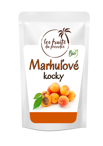 Marhuľové kocky BIO 500 g