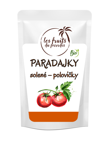 [168-1] Solené paradajky polovičky BIO 150 g LES FRUITS DU PARADIS