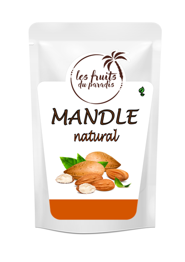 [606-1] Mandle Natural Valencia 500 g LES FRUITS DU PARADIS
