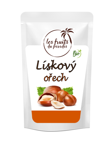 [221-1] Lieskové orechy Natural 11-13 BIO 500 g LES FRUITS DU PARADIS